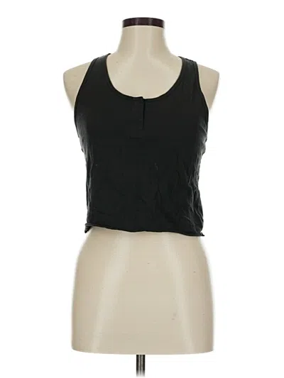 Pre-owned Wild Fable Sleeveless Blouse In Black