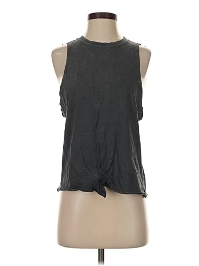 Pre-owned Wild Fable Sleeveless Blouse In Gray