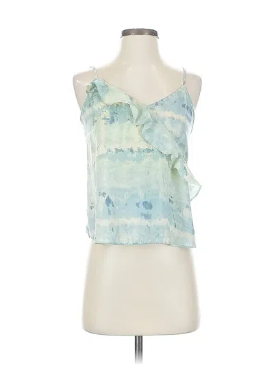 Pre-owned Wild Fable Sleeveless Blouse In Green