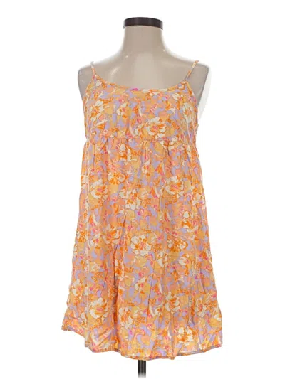 Pre-owned Wild Fable Sleeveless Blouse In Orange