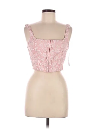 Pre-owned Wild Fable Sleeveless Blouse In Pink