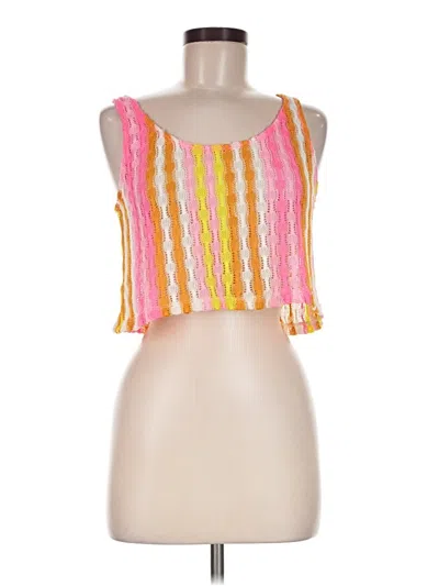 Pre-owned Wild Fable Sleeveless Blouse In Pink