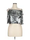 Wild Fable Sleeveless Blouse In Silver