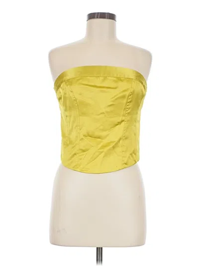 Pre-owned Wild Fable Sleeveless Blouse In Yellow