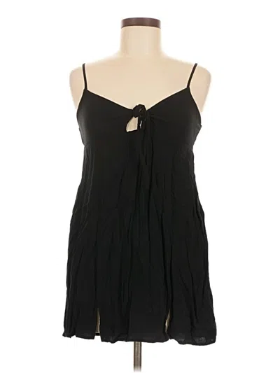 Pre-owned Wild Fable Sleeveless Top Black Strapless Neckline Tops