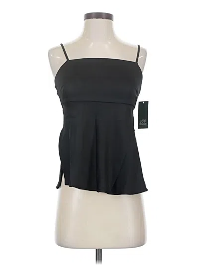 Wild Fable Sleeveless Top Black Strapless Neckline Tops