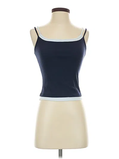 Pre-owned Wild Fable Sleeveless Top Blue Sweetheart Neckline Tops