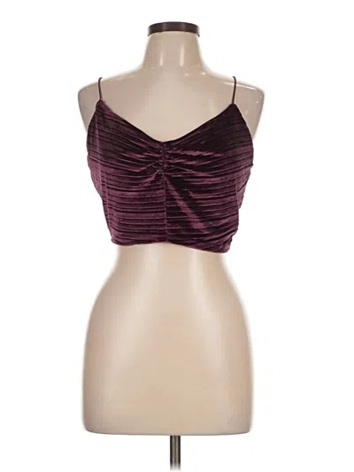 Wild Fable Sleeveless Top Burgundy Sweetheart Neckline Tops