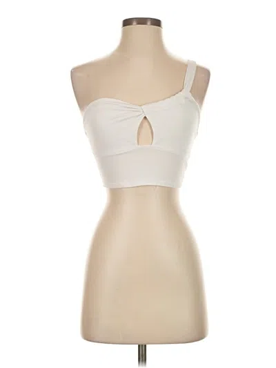 Pre-owned Wild Fable Sleeveless Top Ivory Strapless Neckline Tops
