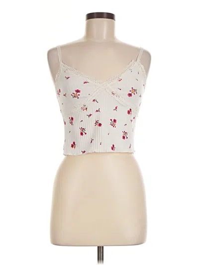 Pre-owned Wild Fable Sleeveless Top Ivory Sweetheart Neckline Tops