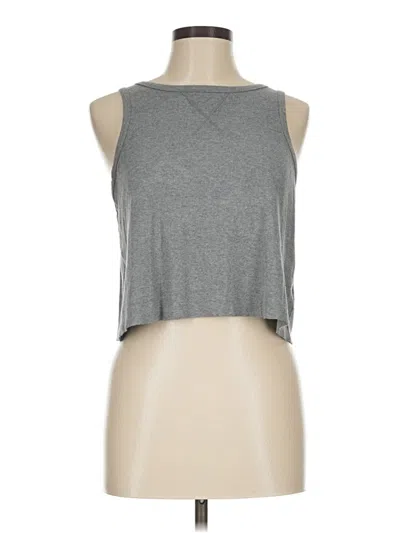 Pre-owned Wild Fable Sleeveless T-shirt In Gray