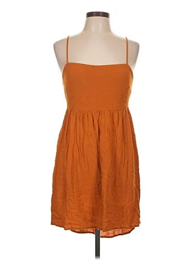 Pre-owned Wild Fable Sleeveless T-shirt In Orange