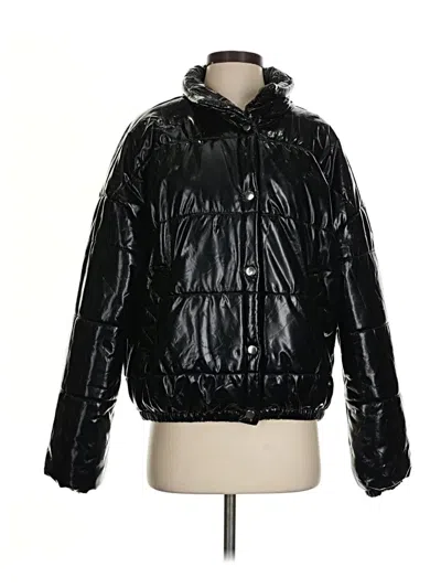 Pre-owned Wild Fable Snow Jacket In Black