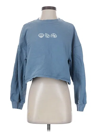 Pre-owned Wild Fable Sweatshirt In Blue