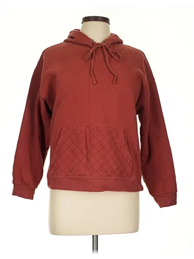 Pre-owned Wild Fable Sweatshirt In Burgundy