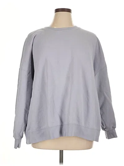 Pre-owned Wild Fable Sweatshirt In Gray