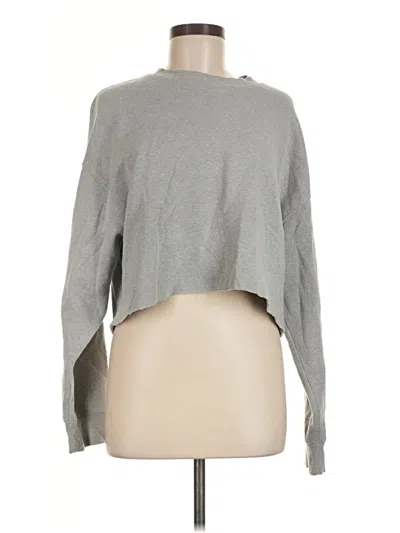 Pre-owned Wild Fable Sweatshirt In Gray