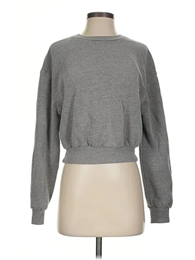 Pre-owned Wild Fable Sweatshirt In Gray