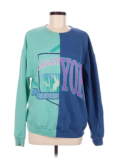 Pre-owned Wild Fable Sweatshirt In Green