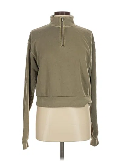 Pre-owned Wild Fable Sweatshirt In Green