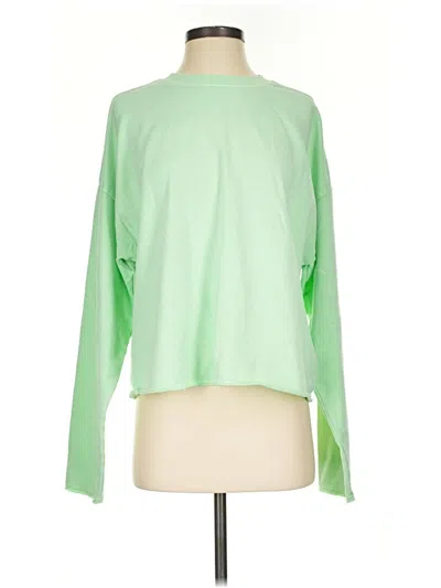 Pre-owned Wild Fable Sweatshirt In Green