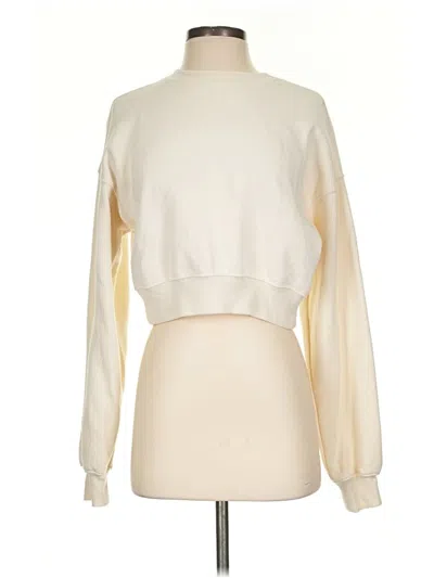 Pre-owned Wild Fable Sweatshirt In Ivory