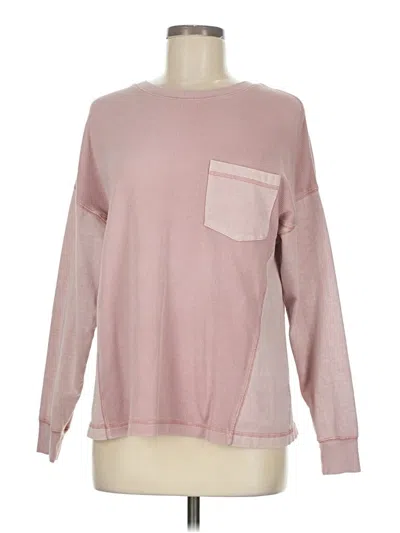 Pre-owned Wild Fable Sweatshirt In Pink