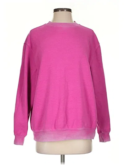 Pre-owned Wild Fable Sweatshirt In Pink