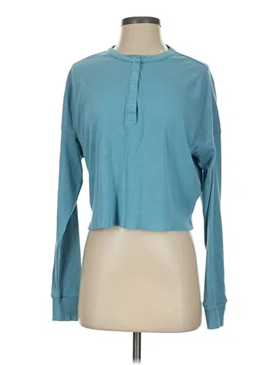 Pre-owned Wild Fable Sweatshirt In Teal