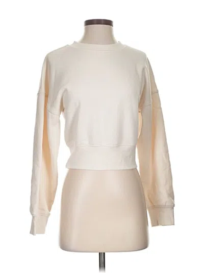 Pre-owned Wild Fable Sweatshirt In White