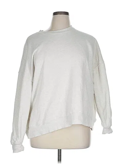 Pre-owned Wild Fable Sweatshirt In White