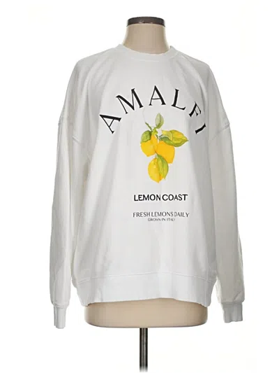 Pre-owned Wild Fable Sweatshirt In White