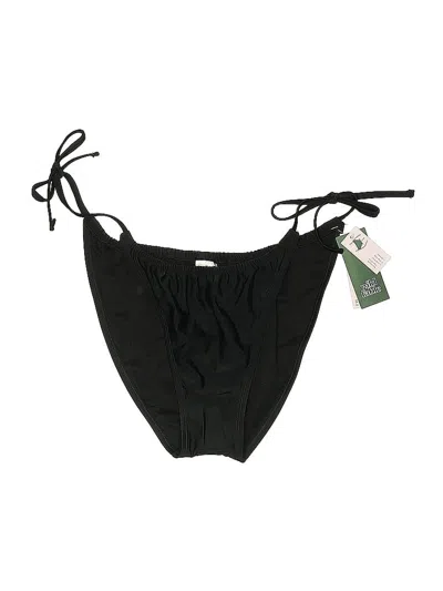 Pre-owned Wild Fable Swimsuit Bottoms In Black