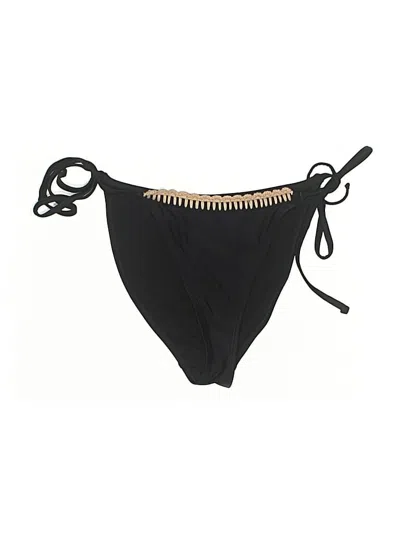 Pre-owned Wild Fable Swimsuit Bottoms In Black