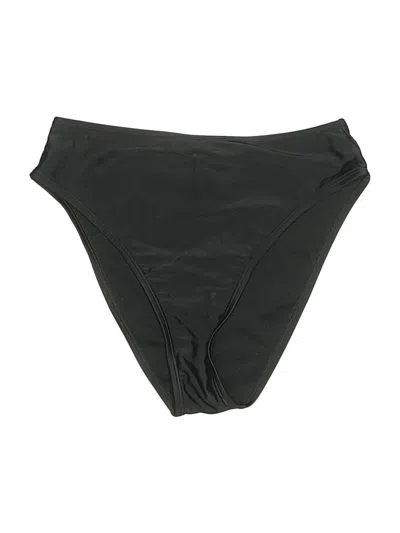 Pre-owned Wild Fable Swimsuit Bottoms In Black