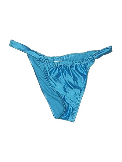 Pre-owned Wild Fable Swimsuit Bottoms In Blue