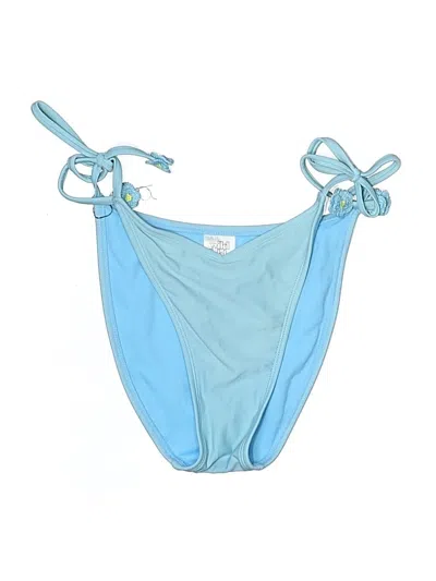 Pre-owned Wild Fable Swimsuit Bottoms In Blue