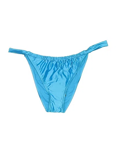 Pre-owned Wild Fable Swimsuit Bottoms In Blue