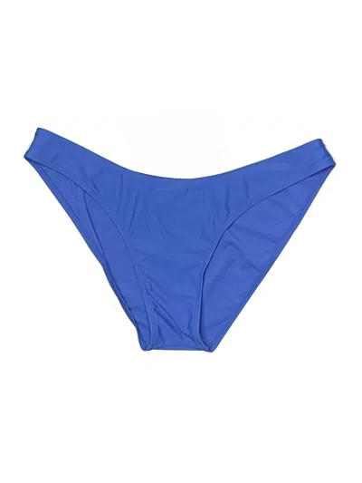 Pre-owned Wild Fable Swimsuit Bottoms In Blue