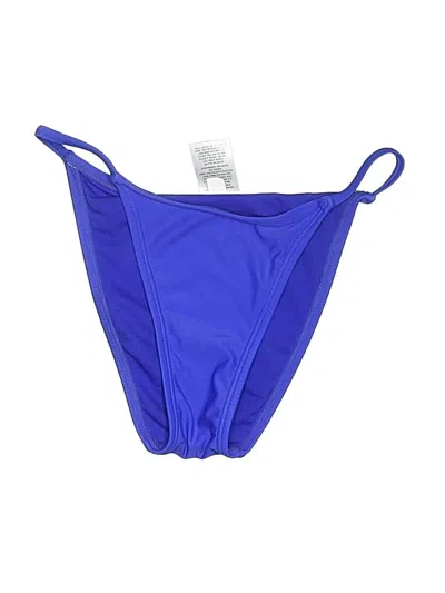 Pre-owned Wild Fable Swimsuit Bottoms In Blue