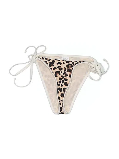 Pre-owned Wild Fable Swimsuit Bottoms In Ivory