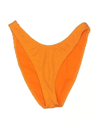Pre-owned Wild Fable Swimsuit Bottoms In Orange