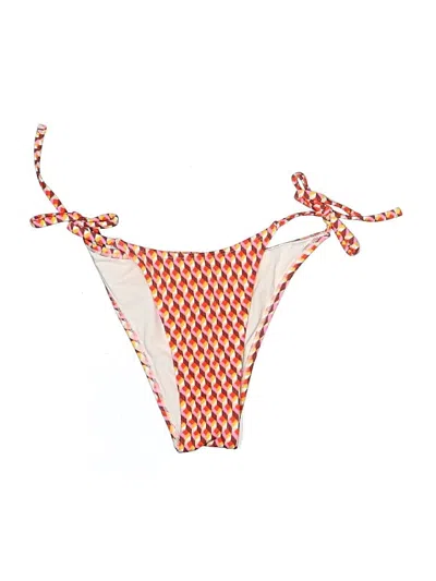 Pre-owned Wild Fable Swimsuit Bottoms In Orange
