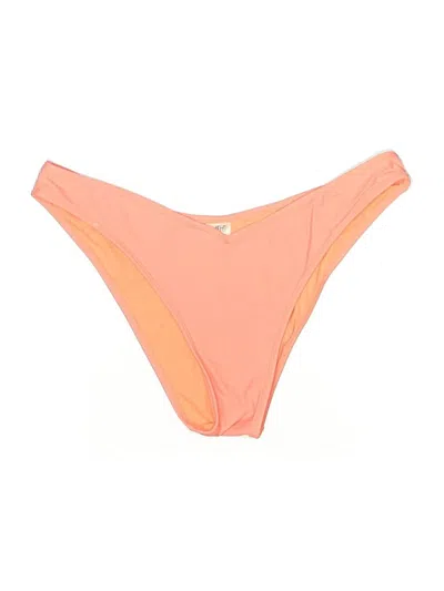 Pre-owned Wild Fable Swimsuit Bottoms In Orange