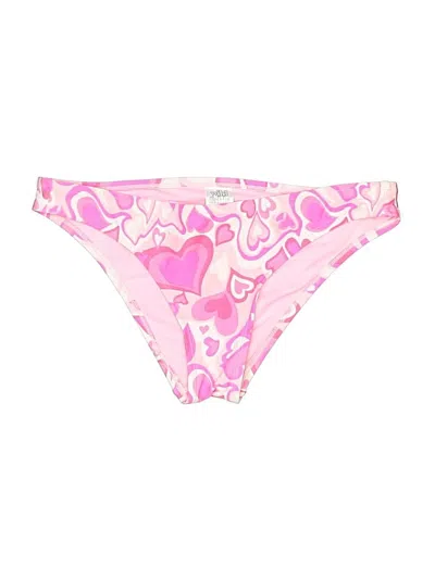 Pre-owned Wild Fable Swimsuit Bottoms In Pink