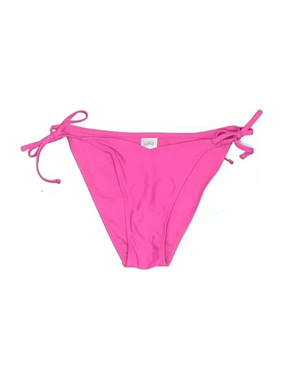 Pre-owned Wild Fable Swimsuit Bottoms In Pink