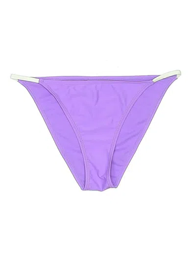 Pre-owned Wild Fable Swimsuit Bottoms In Purple