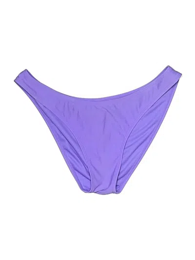 Pre-owned Wild Fable Swimsuit Bottoms In Purple