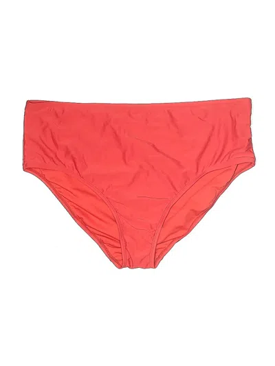 Pre-owned Wild Fable Swimsuit Bottoms In Red