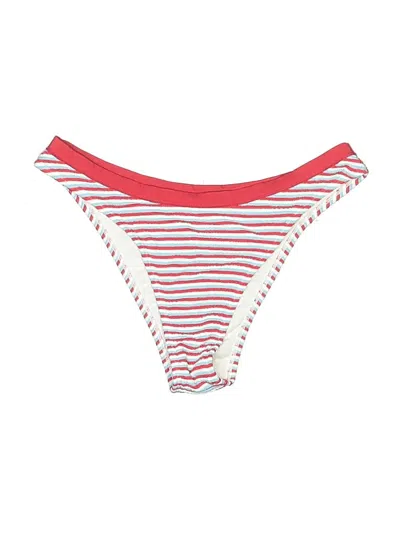 Pre-owned Wild Fable Swimsuit Bottoms In Red